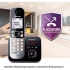 Panasonic KX-TG6824 Ασύρματο Τηλέφωνο Quad Μαύρο Panasonic KX-TG6824 Ασύρματο Τηλέφωνο Quad Μαύρο