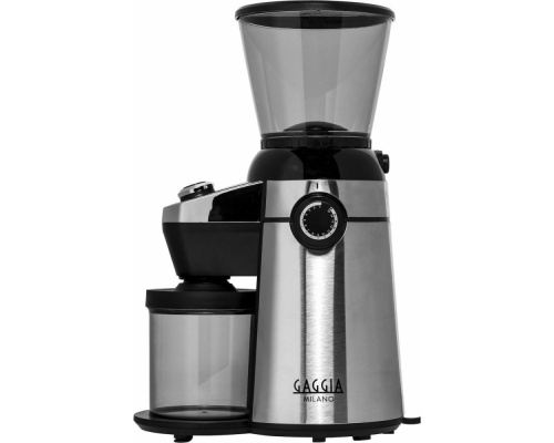 Gaggia Md 15 Ηλεκτρικός Μύλος Καφέ 150W με Χωρητικότητα 300gr και 15 Επίπεδα Άλεσης Ασημί Gaggia Md 15 Ηλεκτρικός Μύλος Καφέ 150W με Χωρητικότητα 300gr και 15 Επίπεδα Άλεσης Ασημί