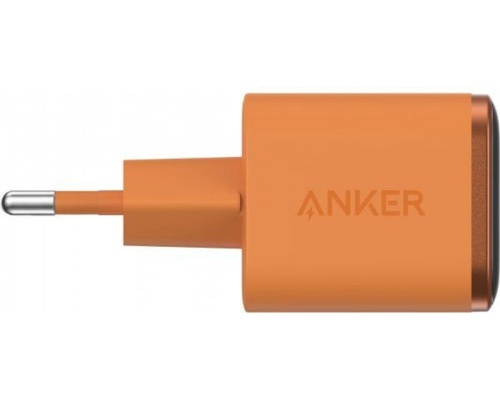Anker Wall Charger Nano Display, 45W, 3A, 1 x USB-C, Orange - (A121DGO1) Anker Wall Charger Nano Display, 45W, 3A, 1 x USB-C, Orange - (A121DGO1)