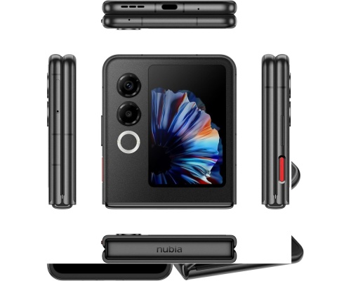ZTE Nubia Flip2 5G Dual SIM (8/256GB) BLACK ZTE Nubia Flip2 5G Dual SIM (8/256GB) BLACK