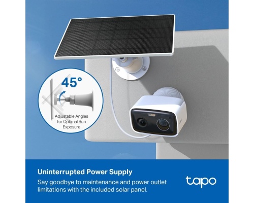 TP-LINK Tapo C400 Kit IP Κάμερα Παρακολούθησης Wi-Fi Full HD 1080p Αδιάβροχη Μπαταρίας με Αμφίδρομη Επικοινωνία TP-LINK Tapo C400 Kit IP Κάμερα Παρακολούθησης Wi-Fi Full HD 1080p Αδιάβροχη Μπαταρίας με Αμφίδρομη Επικοινωνία