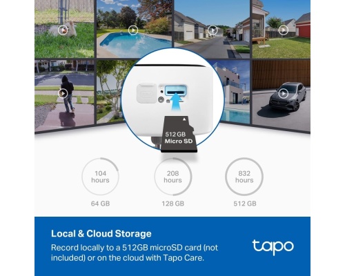 TP-LINK Tapo C400 Kit IP Κάμερα Παρακολούθησης Wi-Fi Full HD 1080p Αδιάβροχη Μπαταρίας με Αμφίδρομη Επικοινωνία TP-LINK Tapo C400 Kit IP Κάμερα Παρακολούθησης Wi-Fi Full HD 1080p Αδιάβροχη Μπαταρίας με Αμφίδρομη Επικοινωνία
