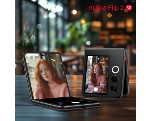 ZTE Nubia Flip2 5G Dual SIM (8/256GB) BLACK ZTE Nubia Flip2 5G Dual SIM (8/256GB) BLACK