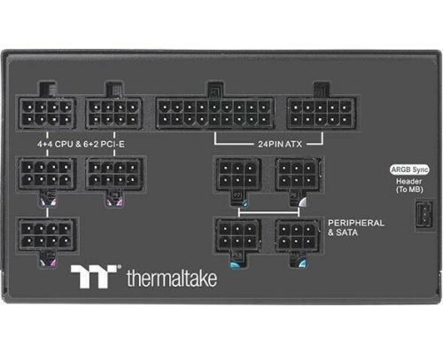 Thermaltake Toughpower PF1 ARGB 850W Μαύρο Τροφοδοτικό Υπολογιστή Full Modular 80 Plus Platinum Thermaltake Toughpower PF1 ARGB 850W Μαύρο Τροφοδοτικό Υπολογιστή Full Modular 80 Plus Platinum