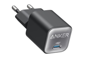 Anker Φορτιστής Χωρίς Καλώδιο GaN με Θύρα USB-C 30W Μαύρος (511)