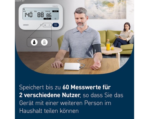 Omron X3 Comfort Afib Digital Blood Pressure Monitor Automatic Upper Arm Blood Pressure Monitor Atrial Fibrillation Detection Clinically Validated Blood Pressure Monitor Diabetics & Pregnant Women 22-42cm Omron X3 Comfort Afib Digital Blood Pressure Monitor Automatic Upper Arm Blood Pressure Monitor Atrial Fibrillation Detection Clinically Validated Blood Pressure Monitor Diabetics & Pregnant Women 22-42cm