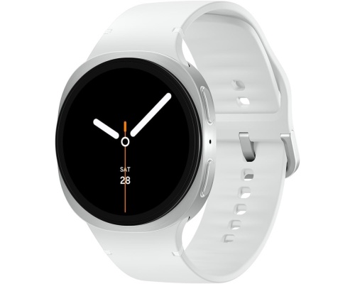 Samsung Galaxy Watch8 Aluminium 44mm Αδιάβροχο με Παλμογράφο (Ασημί) Samsung Galaxy Watch8 Aluminium 44mm Αδιάβροχο με Παλμογράφο (Ασημί)