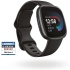 Fitbit Versa 4 Aluminium 41mm Αδιάβροχο Smartwatch με Παλμογράφο (Μαύρο)