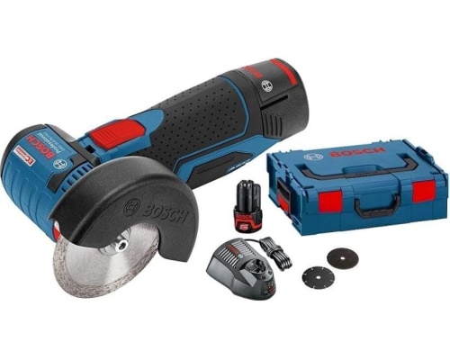 Bosch GWS 12V-76 Τροχός Mini 76mm Μπαταρίας 2x3Ah Bosch GWS 12V-76 Τροχός Mini 76mm Μπαταρίας 2x3Ah