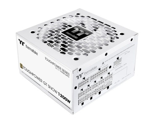 Thermaltake Toughpower GT Snow 1200W Λευκό Τροφοδοτικό Υπολογιστή Full Modular 80 Plus Gold Thermaltake Toughpower GT Snow 1200W Λευκό Τροφοδοτικό Υπολογιστή Full Modular 80 Plus Gold