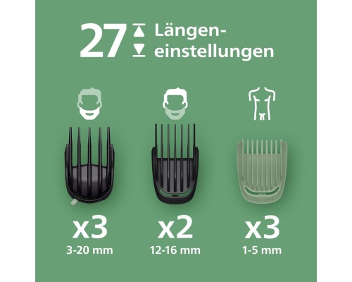 Philips Oneblade Oneblade Σετ Επαναφορτιζόμενης Κουρευτικής Μηχανής Γκρι MG9556/15 Philips Oneblade Oneblade Σετ Επαναφορτιζόμενης Κουρευτικής Μηχανής Γκρι MG9556/15