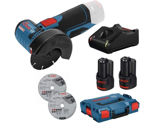 Bosch GWS 12V-76 Τροχός Mini 76mm Μπαταρίας 2x3Ah Bosch GWS 12V-76 Τροχός Mini 76mm Μπαταρίας 2x3Ah