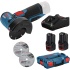Bosch GWS 12V-76 Τροχός Mini 76mm Μπαταρίας 2x3Ah Bosch GWS 12V-76 Τροχός Mini 76mm Μπαταρίας 2x3Ah