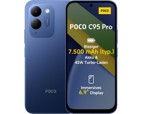 Xiaomi Poco C95 Pro Dual SIM (8/256GB) Blue Xiaomi Poco C95 Pro Dual SIM (8/256GB) Blue