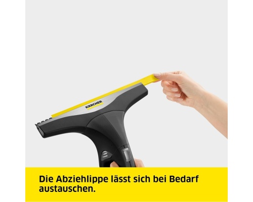 Karcher WV 2 Black Edition Καθαριστής Τζαμιών Χειρός Μπαταρίας Μαύρος Karcher WV 2 Black Edition Καθαριστής Τζαμιών Χειρός Μπαταρίας Μαύρος