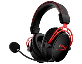 HyperX Cloud Alpha Wireless Over Ear Gaming Headset με σύνδεση USB Black/Red