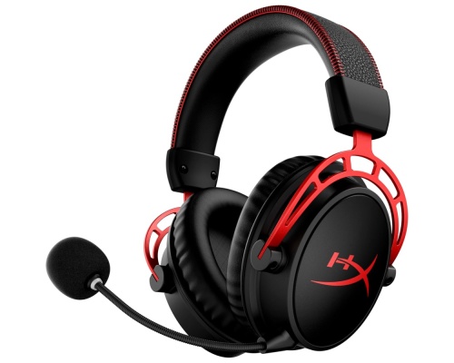 HyperX Cloud Alpha Wireless Over Ear Gaming Headset με σύνδεση USB Black/Red HyperX Cloud Alpha Wireless Over Ear Gaming Headset με σύνδεση USB Black/Red