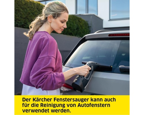 Karcher WV 2 Black Edition Καθαριστής Τζαμιών Χειρός Μπαταρίας Μαύρος Karcher WV 2 Black Edition Καθαριστής Τζαμιών Χειρός Μπαταρίας Μαύρος