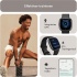 Fitbit Versa 4 Aluminium 41mm Αδιάβροχο Smartwatch με Παλμογράφο (Μαύρο)