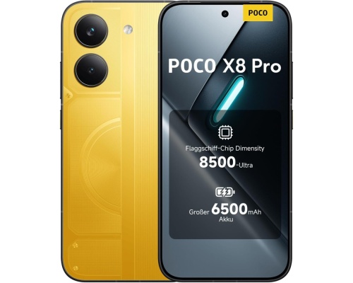 Xiaomi Poco X8 Pro 5G Dual SIM (8GB/256GB) yellow Xiaomi Poco X8 Pro 5G Dual SIM (8GB/256GB) yellow