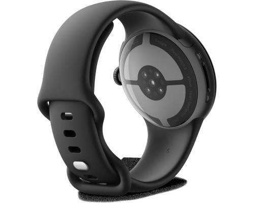 Google Pixel Watch 5 Aluminium 45mm Αδιάβροχο με Παλμογράφο (Matte Black Aluminum Case / Obsidian Active Band) Google Pixel Watch 5 Aluminium 45mm Αδιάβροχο με Παλμογράφο (Matte Black Aluminum Case / Obsidian Active Band)