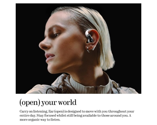 Nothing Ear (open) Open Ear Bluetooth Handsfree Ακουστικά με Αντοχή στον Ιδρώτα και Θήκη Φόρτισης Λευκά Nothing Ear (open) Open Ear Bluetooth Handsfree Ακουστικά με Αντοχή στον Ιδρώτα και Θήκη Φόρτισης Λευκά