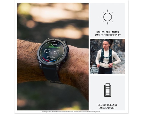 Garmin Fenix E Stainless Steel 47mm Αδιάβροχο Smartwatch με Παλμογράφο (Μαύρο) Garmin Fenix E Stainless Steel 47mm Αδιάβροχο Smartwatch με Παλμογράφο (Μαύρο)