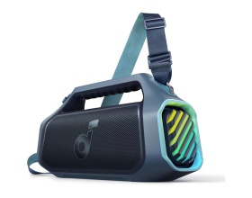 Anker Soundcore Boom 2 Plus Αδιάβροχο Ηχείο Bluetooth 140W με Διάρκεια Μπαταρίας έως 20 ώρες  blue