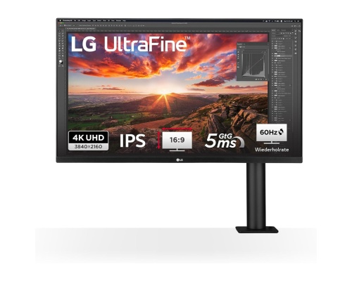 LG 32UN880K-B-B IPS HDR Monitor 31.5" 4K 3840x2160 με Χρόνο Απόκρισης 5ms GTG